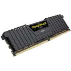 CORSAIR 8GB DDR4 3000MHz 288 Dimm Unbuffed 16-20-20-38 Vengeance LPX Black Heat Spreader 1.35V XMP2.0