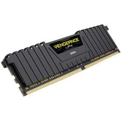 CORSAIR 8GB DDR4 3000MHz 288 Dimm Unbuffed 16-20-20-38 Vengeance LPX Black Heat Spreader 1.35V XMP2.0