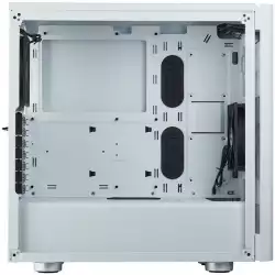 Corsair Carbide Series 275R Tempered Glass Mid-Tower Gaming Case, White