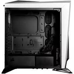CORSAIR Carbide Series SPEC-OMEGA RGB Mid-Tower Tempered Glass Gaming Case — White