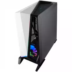 CORSAIR Carbide Series SPEC-OMEGA RGB Mid-Tower Tempered Glass Gaming Case — White