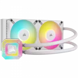 Corsair iCUE H100i ELITE CAPELLIX XT White, 240mm Radiator, Liquid CPU Cooler