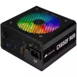 CORSAIR CX Series, CX650F 650W 80+ Bronze Fully Modular PSU, RGB, Black