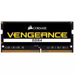Corsair DDR4, 2666MHz 16GB 1x16GB SODIMM, Unbuffered, 18-19-19-39, Black PCB, 1.2V