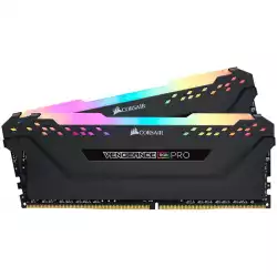 CORSAIR DDR4 32GB 2x16GB 3200MHz DIMM CL16 VENGEANCE RGB Pro SL Black 1.35V XMP 2.0