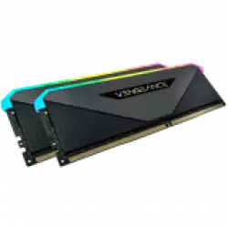 Corsair DDR4, 3600MHz 16GB 2x8GB DIMM, Unbuffered, 18-22-22-42, XMP 2.0, VENGEANCE RGB RT Heatspreader, RGB LED, 1.35V, for AMD Ryzen