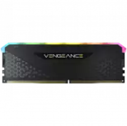 CORSAIR VENGEANCE RGB RS 8GB DDR4 3200MHz DIMM Unbuffered 16-20-20-38 Black PCB 1.35V XMP 2.0