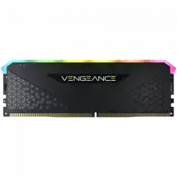 CORSAIR VENGEANCE RGB RS 8GB DDR4 3200MHz DIMM Unbuffered 16-20-20-38 Black PCB 1.35V XMP 2.0