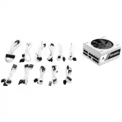 CORSAIR RMx White Series RM850x — 850 Watt 80 PLUS Gold Certified Fully Modular PSU (EU)