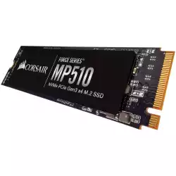 Corsair Force MP510 series NVMe PCIe M.2 SSD 1920GB; Up to 3,480MB/s Sequential Read, Up to 2,700MB/s Sequential Write; Up to 485K IOPS Random Read, Up to 530K IOPS Random Write