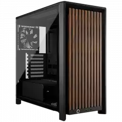 Corsair FRAME 4000D RS Wood Mid-Tower, Black/Walnut
