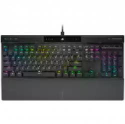 Corsair K70 RGB PRO Mechanical Gaming Keyboard, Backlit RGB LED, CHERRY MX Red, Black, Black PBT Keycaps