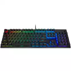 CORSAIR K60 RGB PRO Mechanical Gaming Keyboard Backlit RGB LED CHERRY VIOLA Black