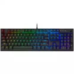 CORSAIR K60 RGB PRO Mechanical Gaming Keyboard Backlit RGB LED CHERRY VIOLA Black
