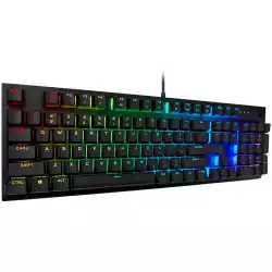 CORSAIR K60 RGB PRO Mechanical Gaming Keyboard Backlit RGB LED CHERRY VIOLA Black