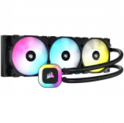 CORSAIR H150 RGB, 360mm Radiator, Liquid CPU Cooler