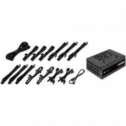 Corsair HXi Series (2022), HX1500i, 1500 Watt, 80 PLUS Platinum