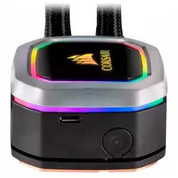 Corsair Hydro Series H100i RGB PLATINUM Liquid CPU Cooler, an all-in-one liquid CPU cooler with a 240mm radiator and vivid RGB lighting that’s built for extreme CPU cooling, Cooling Socket Support Intel 115x, Intel 2011/2066, AMD AM3/AM2/AM4, TR4