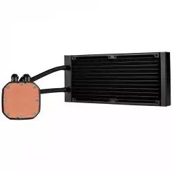Corsair Hydro Series H100i RGB PLATINUM Liquid CPU Cooler, an all-in-one liquid CPU cooler with a 240mm radiator and vivid RGB lighting that’s built for extreme CPU cooling, Cooling Socket Support Intel 115x, Intel 2011/2066, AMD AM3/AM2/AM4, TR4