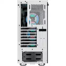 Corsair iCUE 220T RGB Airflow Tempered Glass Mid-Tower Smart Case, White