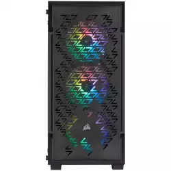 Corsair iCUE 220T RGB Airflow Tempered Glass Mid-Tower Smart Case, Black
