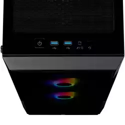 CORSAIR iCUE 220T RGB Tempered Glass Mid-Tower Smart Case — Black