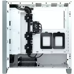 Corsair iCUE 4000X RGB Tempered Glass Mid-Tower, White