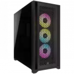 Corsair iCUE 5000D RGB Airflow Tempered Glass, Black Corsair iCUE 5000D RGB Airflow Tempered Glass, Black