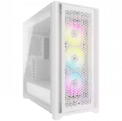 Corsair iCUE 5000D RGB Airflow Tempered Glass, True White