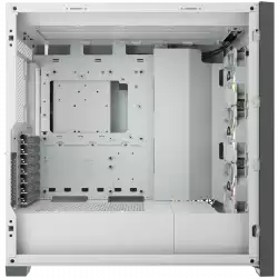 Corsair iCUE 5000X RGB Tempered Glass Mid-Tower Smart Case, White