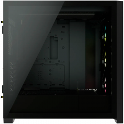 CORSAIR iCUE 5000X RGB Tempered Glass Mid-Tower ATX PC Smart Case Black