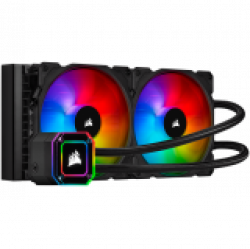 CORSAIR iCUE H115i ELITE CAPELLIX 280mm Radiator Dual 140mm ML RGB Fans Software Control Liquid CPU Cooler