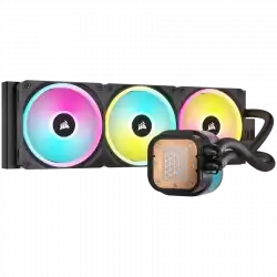CORSAIR iCUE LINK H150i LCD AIO, 360mm Radiator, Liquid CPU Cooler, 397mm x 120mm x 27mm radiator