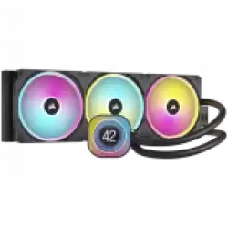 CORSAIR iCUE LINK H170i LCD AIO, 420mm Radiator, Liquid CPU Cooler, 457mm x 140mm x 27mm radiator