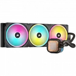 CORSAIR iCUE LINK H170i LCD AIO, 420mm Radiator, Liquid CPU Cooler, 457mm x 140mm x 27mm radiator