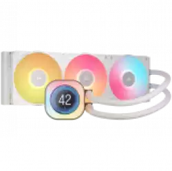 CORSAIR iCUE LINK TITAN 360 RX LCD White AIO, 360mm, Liquid CPU Cooler                          