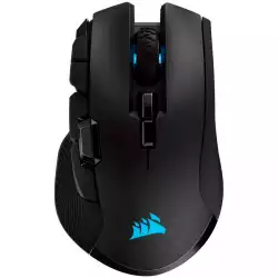 Corsair IRONCLAW RGB WIRELESS, Rechargeable Gaming Mouse with SLISPSTREAM WIRELESS Technology, Black, Backlit RGB LED, 18000 DPI, Optical (EU version)