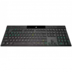 CORSAIR K100 RGB AIR Wireless Ultra-Thin Mechanical, Backlit RGB LED, CHERRY ULP Tactile, Black