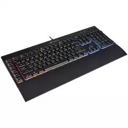 CORSAIR K55 RGB Keyboard, Backlit RGB LED, 6 Marco Keys (US)
