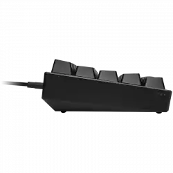 Corsair K65 RGB MINI 60% Mechanical Gaming Keyboard, Backlit RGB LED, CHERRY MX SPEED, Black, Black PBT Keycaps