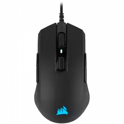 Corsair M55 RGB PRO Ambidextrous Multi-Grip Gaming Mouse, Black, Backlit RGB LED, 12400 DPI, Optical (EU version)