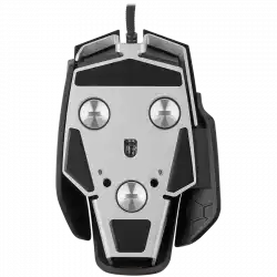 CORSAIR M65 RGB ULTRA, Backlit RGB LED, Optical, Silver ALU, Black