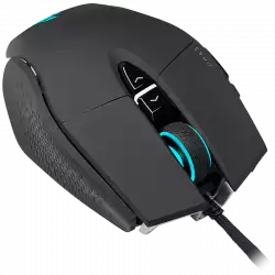 CORSAIR M65 RGB ULTRA, Backlit RGB LED, Optical, Silver ALU, Black