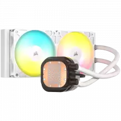 CORSAIR NAUTILUS 240 ARGB White, 240mm Radiator, Liquid CPU Cooler