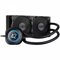 CORSAIR NAUTILUS 240 LCD, 240mm Radiator, Liquid CPU Cooler