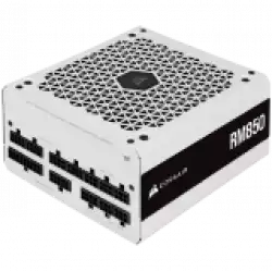 Corsair RM Series (2021), White, RM850, 850 Watt, 80 PLUS GOLD Certified, Fully Modular Power Supply, EU Version