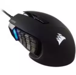 Corsair SCIMITAR RGB ELITE, MOBA/MMO Gaming Mouse, Black, Backlit RGB LED, 18000 DPI, Optical (EU version)