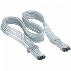 Corsair ThermalProtect Universal PCIe 5.1 600W 12V-2x6 Cable, White