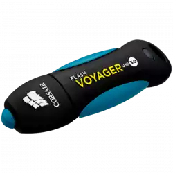Corsair Flash Voyager USB 3.0 64GB, Read 190MBs - Write 55MBs, Plug and Play