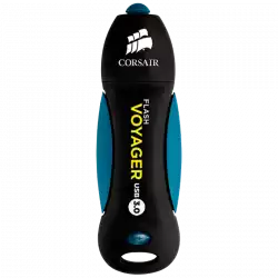 Corsair Flash Voyager USB 3.0 64GB, Read 190MBs - Write 55MBs, Plug and Play